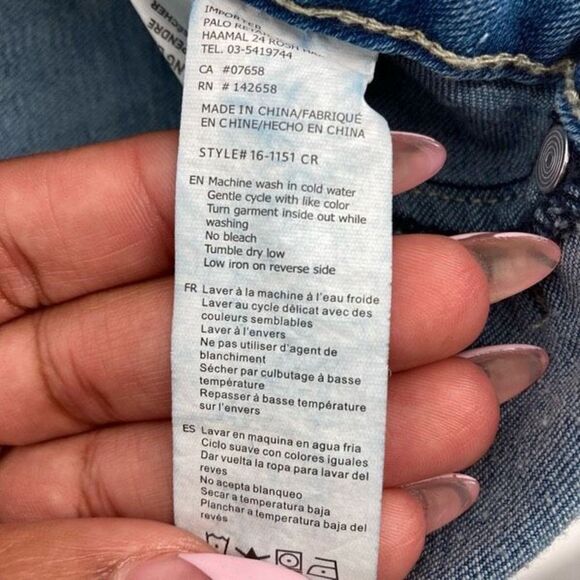 Refuge Austin Light Wash High Rise Stretch Flare Jegging Denim Jeans Size 11 - Picture 14 of 15